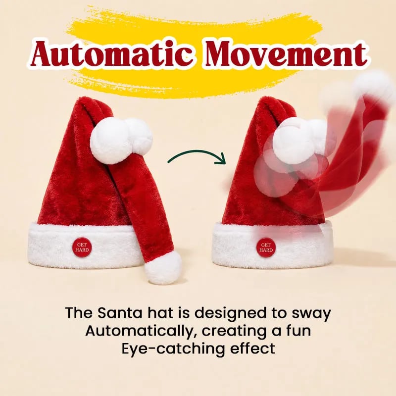 🎅 JingleSway – Animated Naughty Santa Hat for Funny Christmas Parties