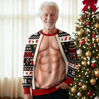 JollyPair – Funny Christmas All-Over-Print Sweatshirt