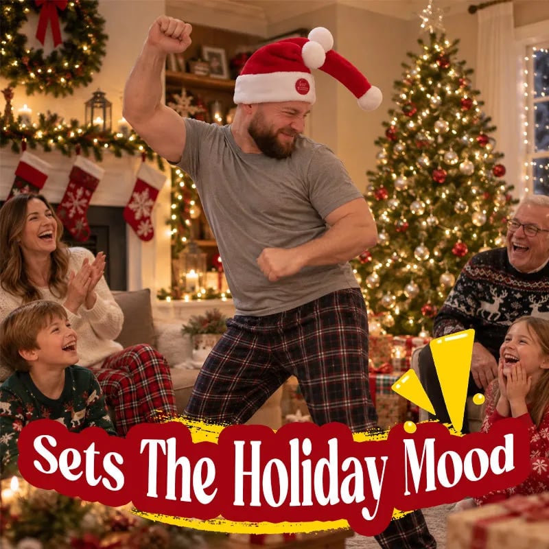 🎅 JingleSway – Animated Naughty Santa Hat for Funny Christmas Parties