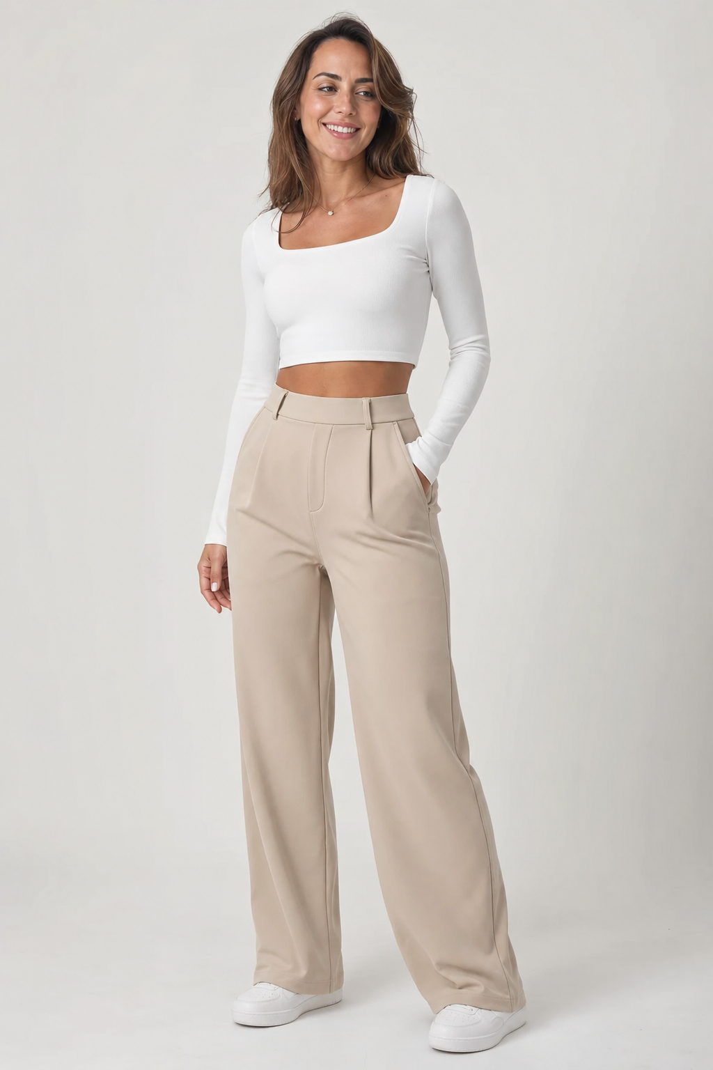 FlowEase – Women's Wide-Leg Pants