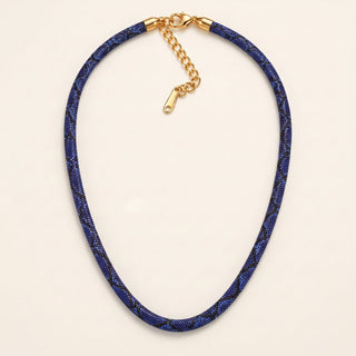 SerpentGleam – Reversible Statement Necklace