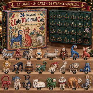 🐈🏰 OddKingdom – 24 Days of Ugly Medieval Cats Advent Calendar