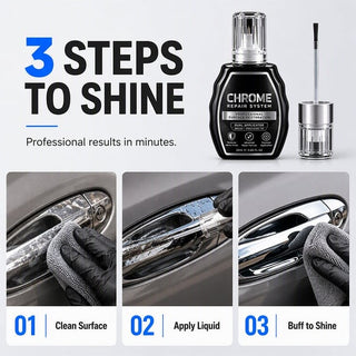 Professional Chrome Repair Pen ✨ – Precision Applicator for Scratches, Oxidation & Dull Surfaces