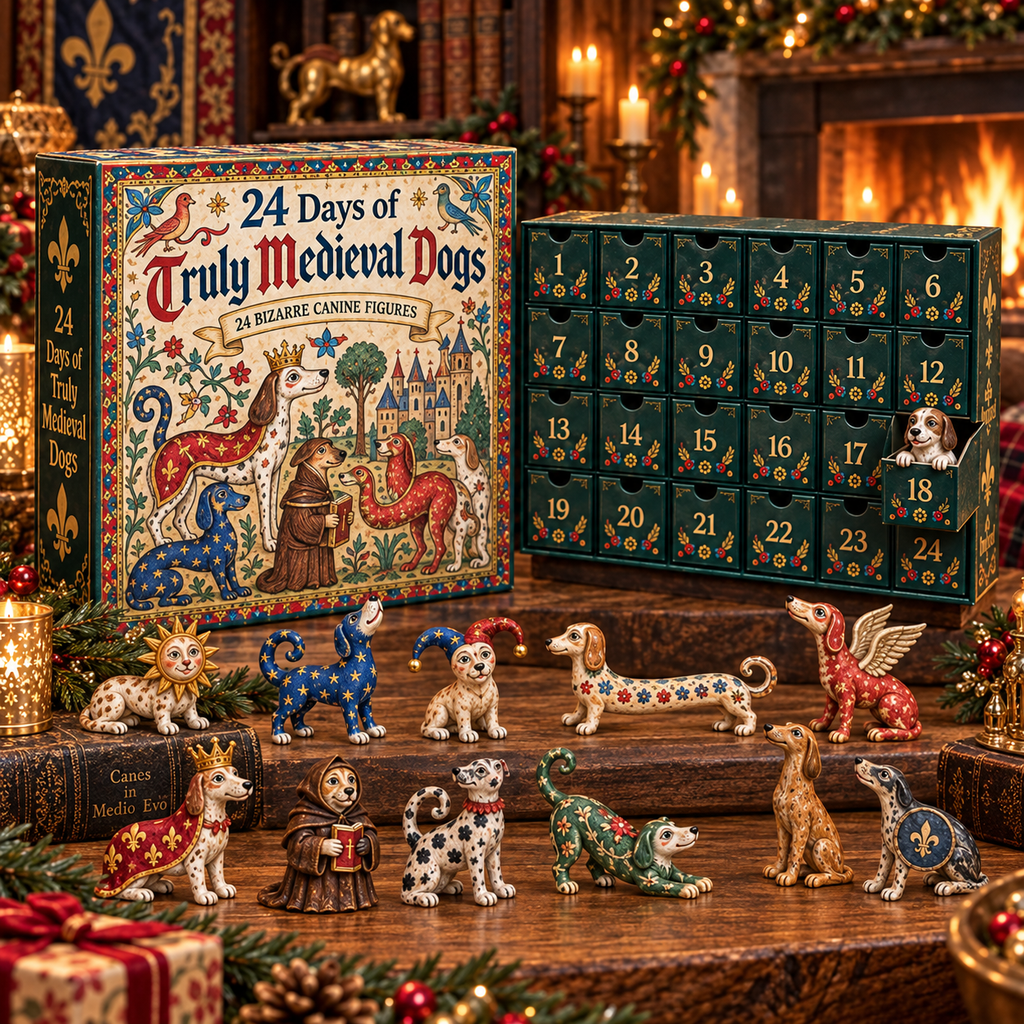 🐈🏰 OddKingdom – 24 Days of Ugly Medieval Cats Advent Calendar