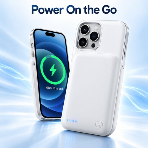 Power case for iphone 18/17/16 pro max couple gift Compact Charging Kit type-c smartphones lightweight Dual Charging power banks