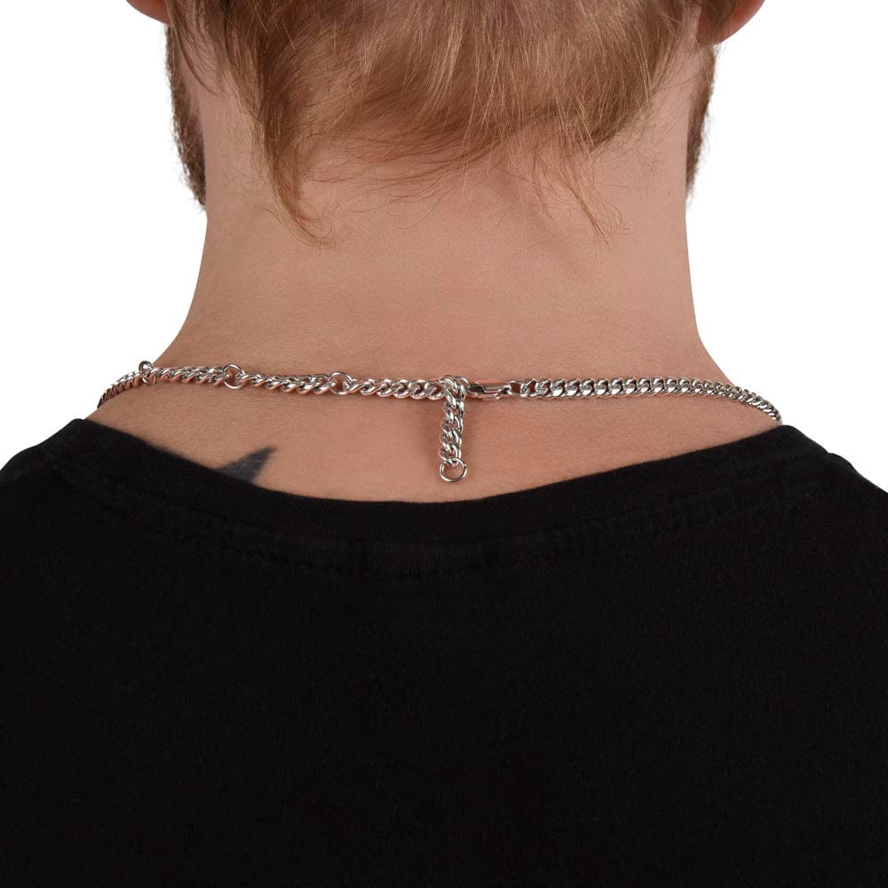 SonBond – To My Son Cuban Link Chain with Message Card