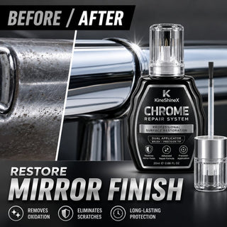 ChromeShine – Professional Chrome Repair Pen ✨ for Scratches, Oxidation & Dull Surfaces