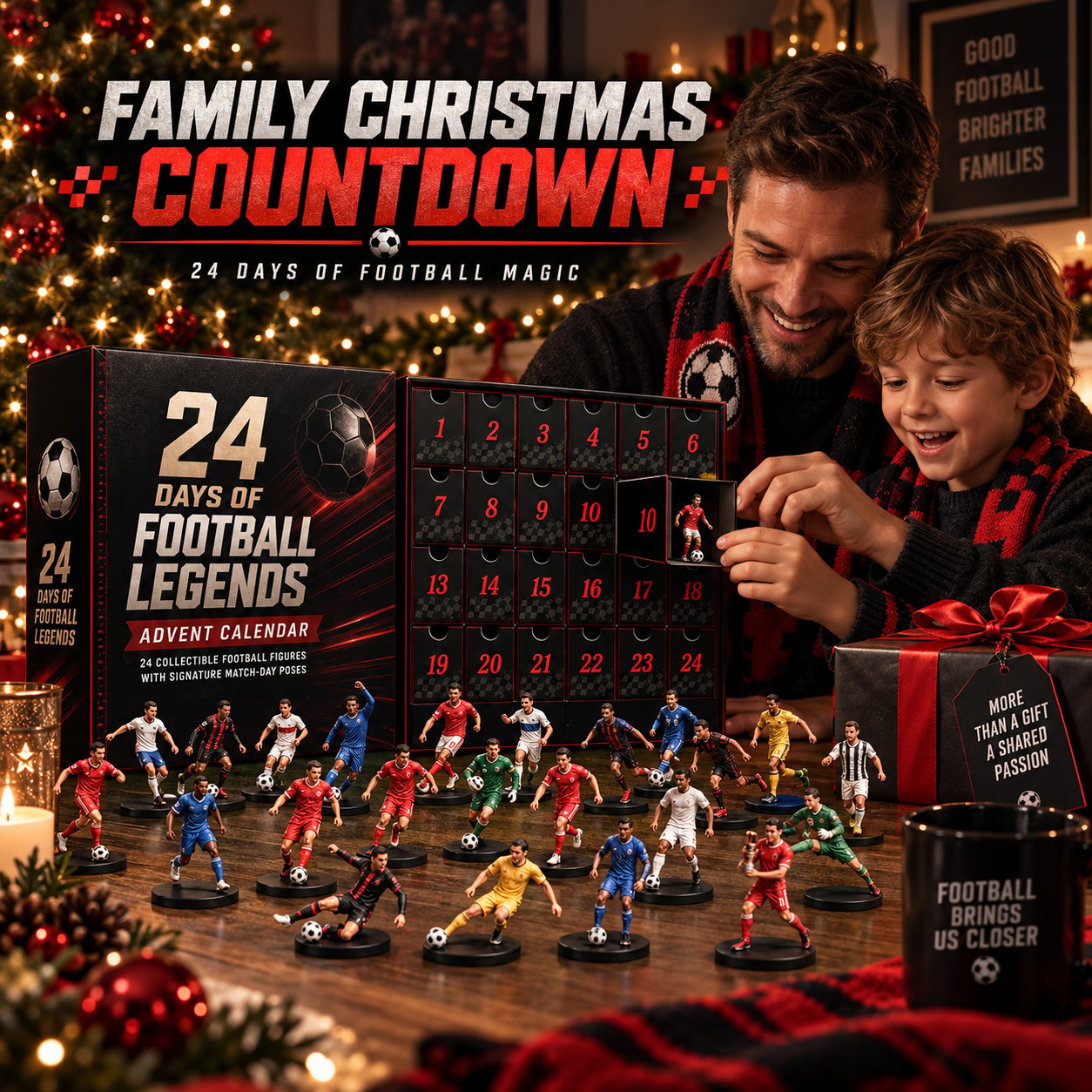 GoalCountdown – 24-Day Football Legends Advent Calendar