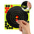 8x8 Inch Self-Adhesive Target Stickers  – Quick Peel & Stick Shooting Paper
