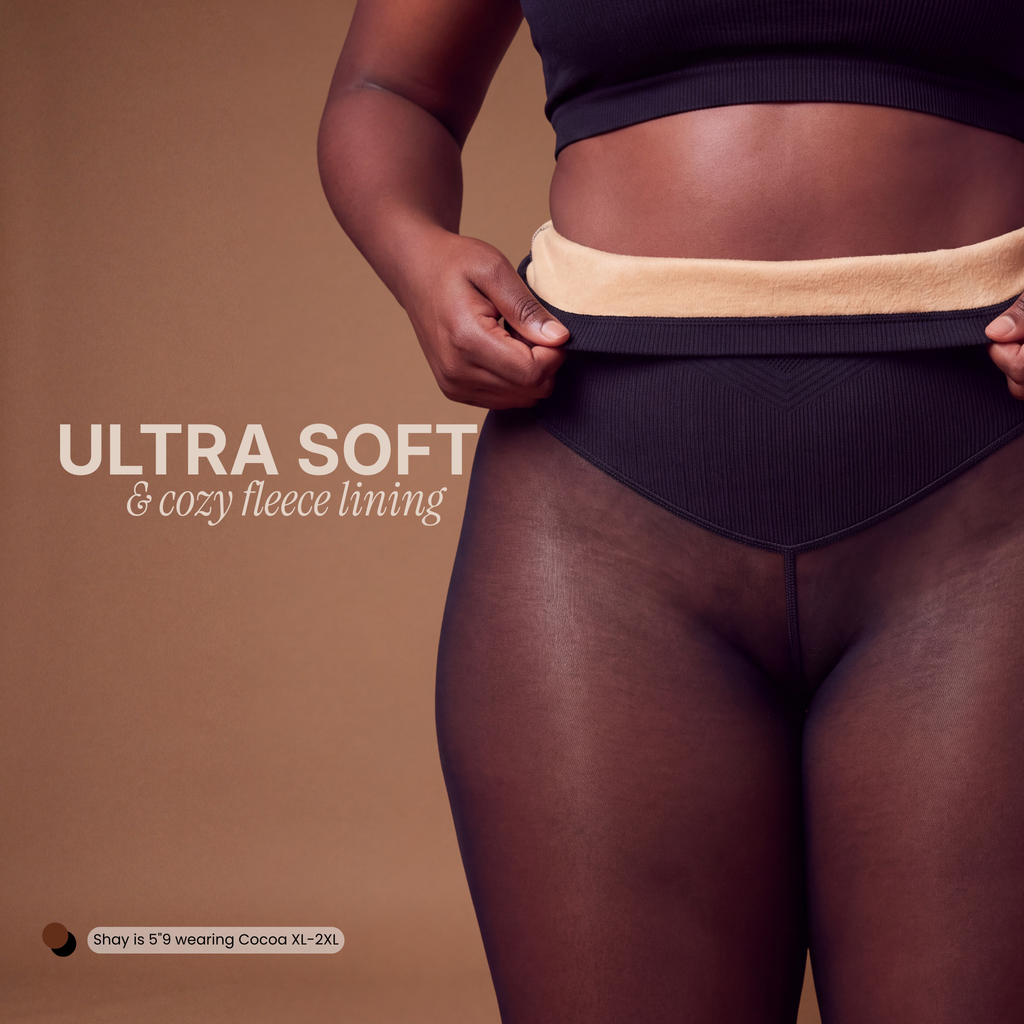 CozyContour – Fleece-Lined Shapewear Tights