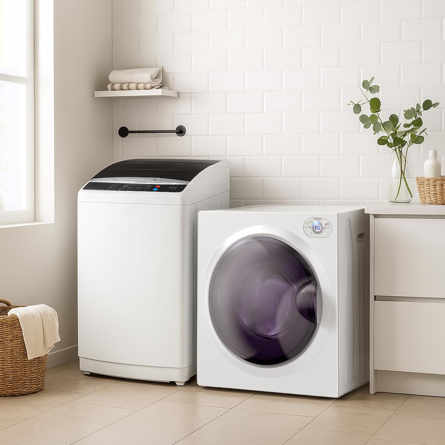 LaundryEase – Portable Washer and Dryer Set