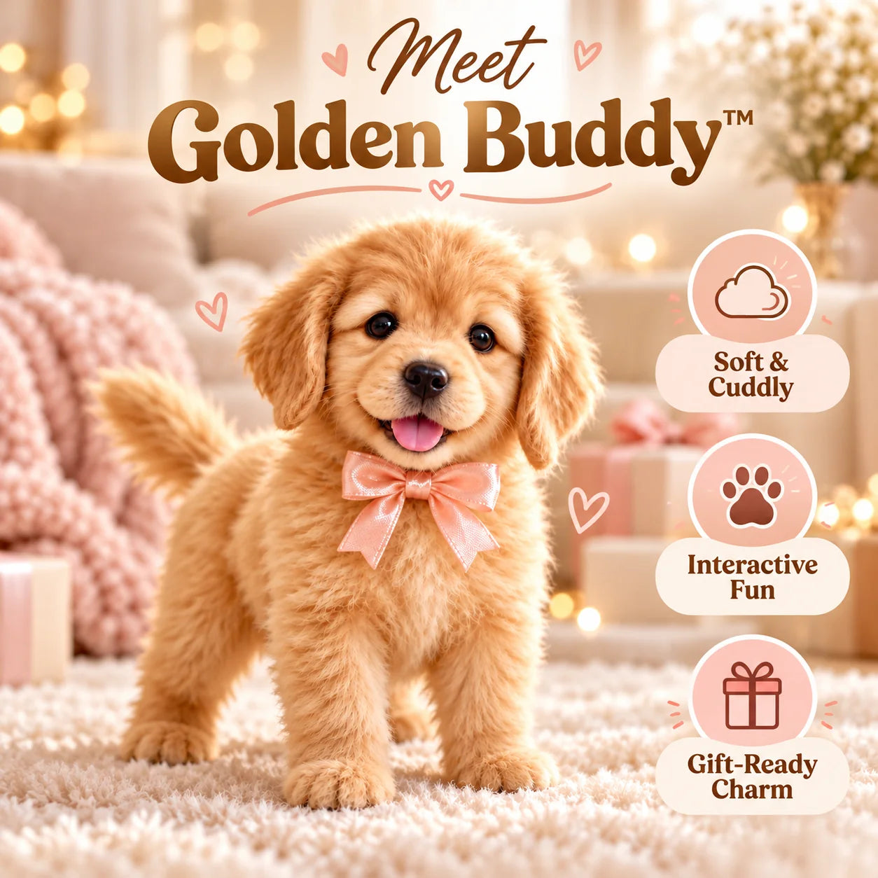🐾 CuddleBuddy – Realistic Interactive Pet Companion