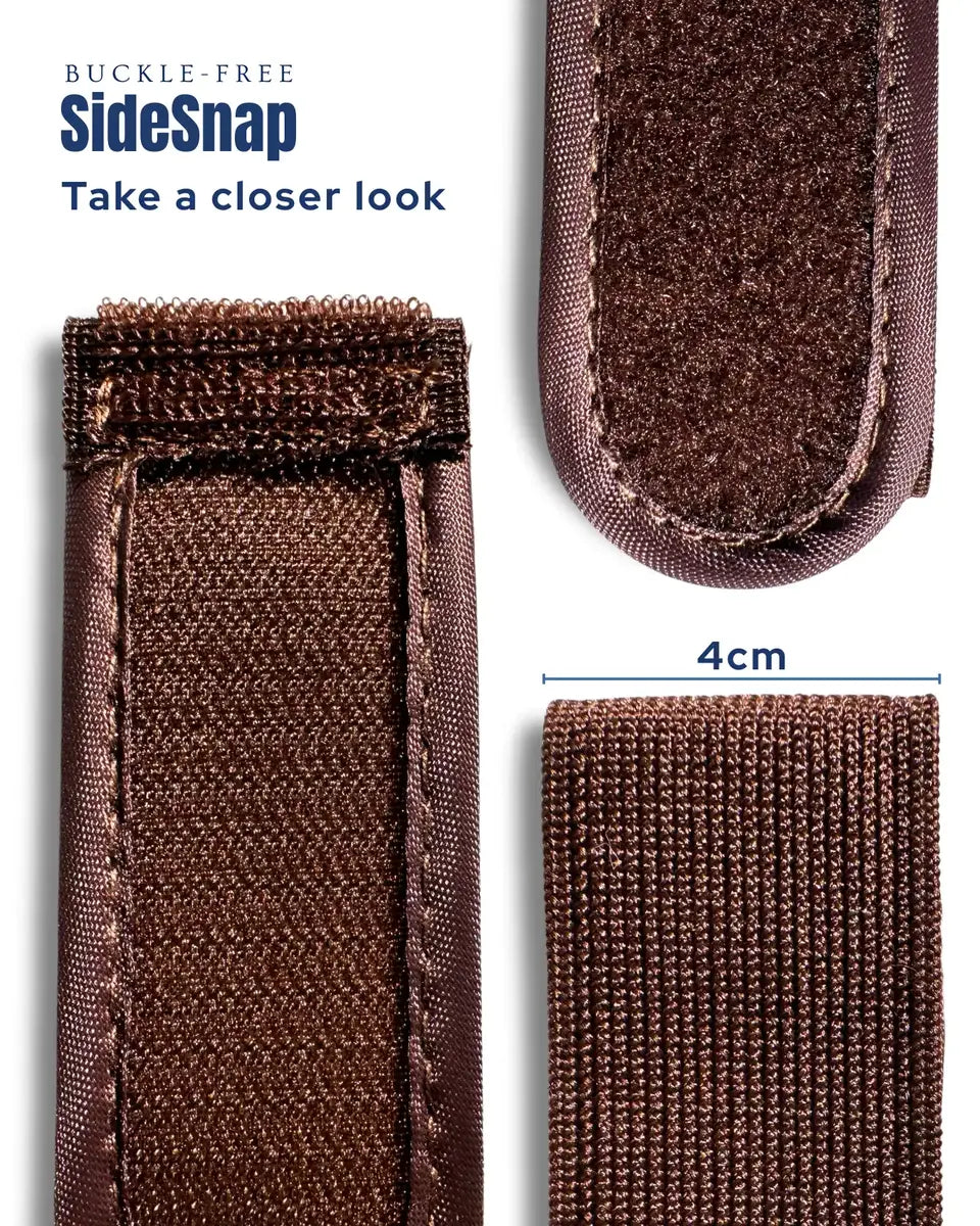 LoopLock – Buckle-Free Elastic Side Belts, Pair