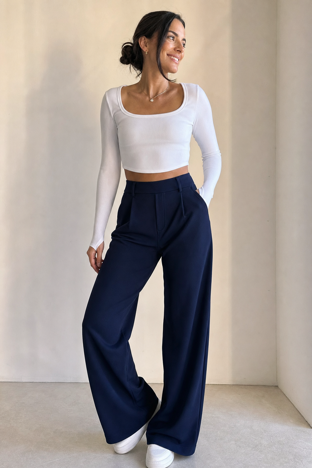 FlowEase – Women's Wide-Leg Pants