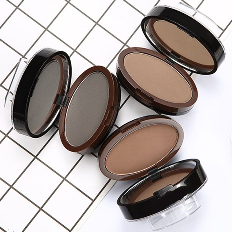BrowPress – Instant Adjustable Eyebrow Stamp with Two-Color Brow Powder, Waterproof & Smudge-Proof