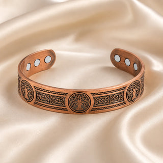 CopperEase – Women's Magnetic Copper Bracelet