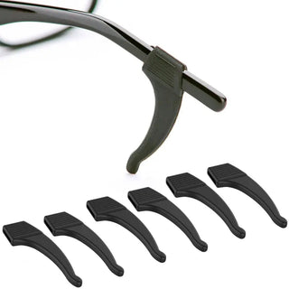 SnugHook – Anti-Slip Silicone Ear Grips for Glasses, Sunglasses & Reading Glasses (3 Pairs)