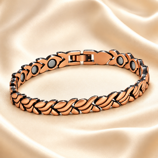 CopperEase – Women's Magnetic Copper Bracelet