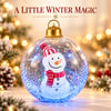 Glowing Christmas Ball, Outdoor Decoration With LED Lights
