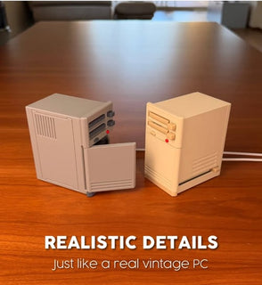 The ultimate retro desk organizer inspired by vintage 90s PCs.