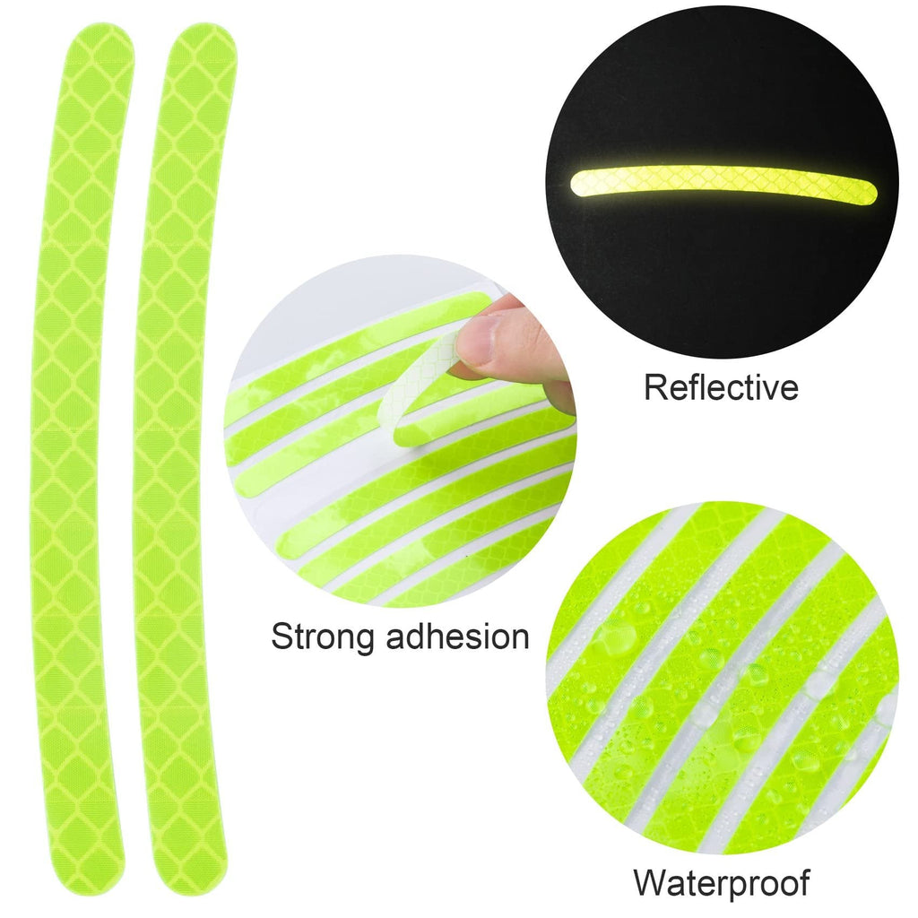 RimGlow – 20 PCS Creative Reflective Wheel Hub Rim Stickers