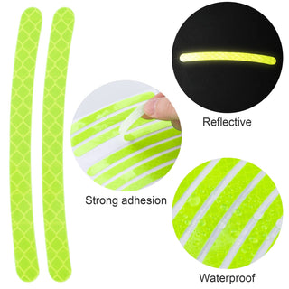 RimGlow – 20 PCS Creative Reflective Wheel Hub Rim Stickers