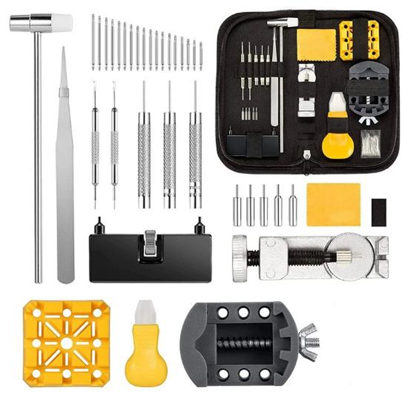 TickMaster – 🎉🔧 Pro Watch Repair Kit for Case Opening, Band Sizing and Battery Swaps ⌚