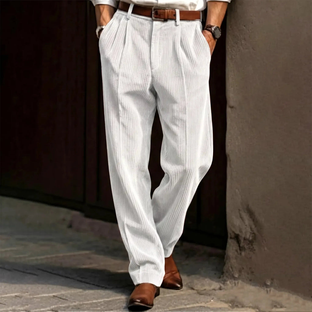 CordHaven – 📢📢🎉✨ Men's Casual Solid-Color Corduroy Pants