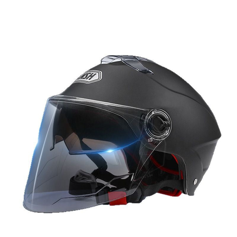 AirVisor – 🏍️ Lightweight Dual-Visor Motorcycle Helmet | ⚖️ Light & Flexible Riding Helmet | 🛡️ Sturdy ABS Shell