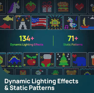 🎄 GlowCanvas – Smart DIY Programmable Curtain String Lights
