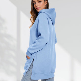 CozyDrape – Oversized Hoodie Dress