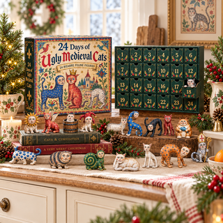 🐈🏰 OddKingdom – 24 Days of Ugly Medieval Cats Advent Calendar