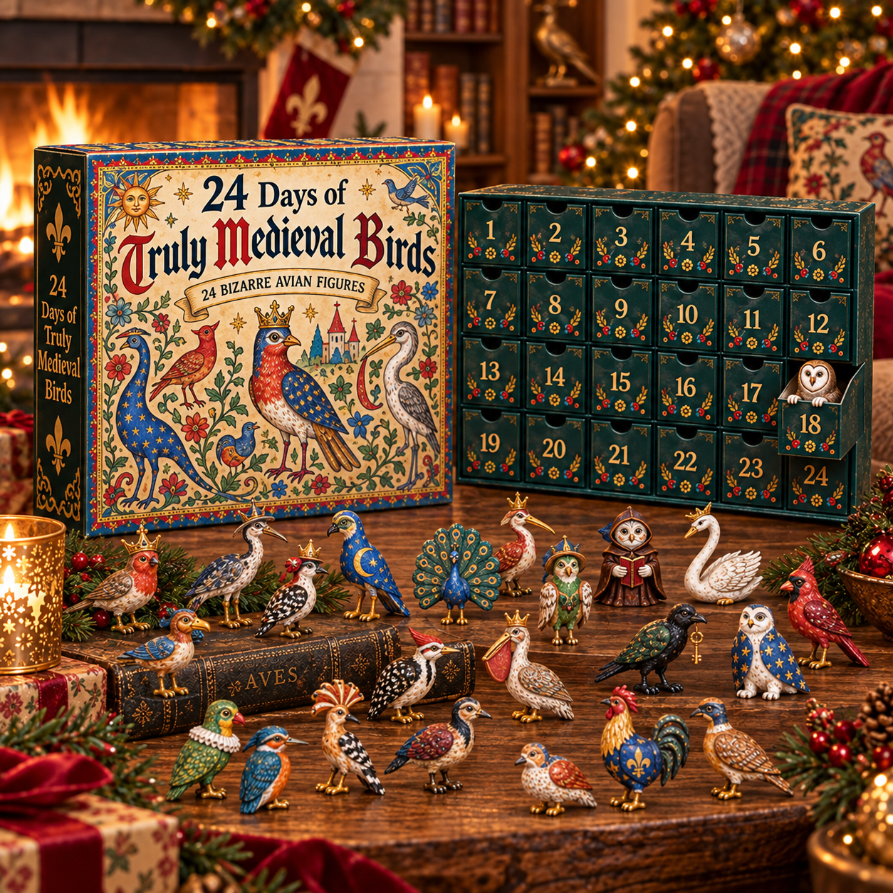 🐈🏰 OddKingdom – 24 Days of Ugly Medieval Cats Advent Calendar