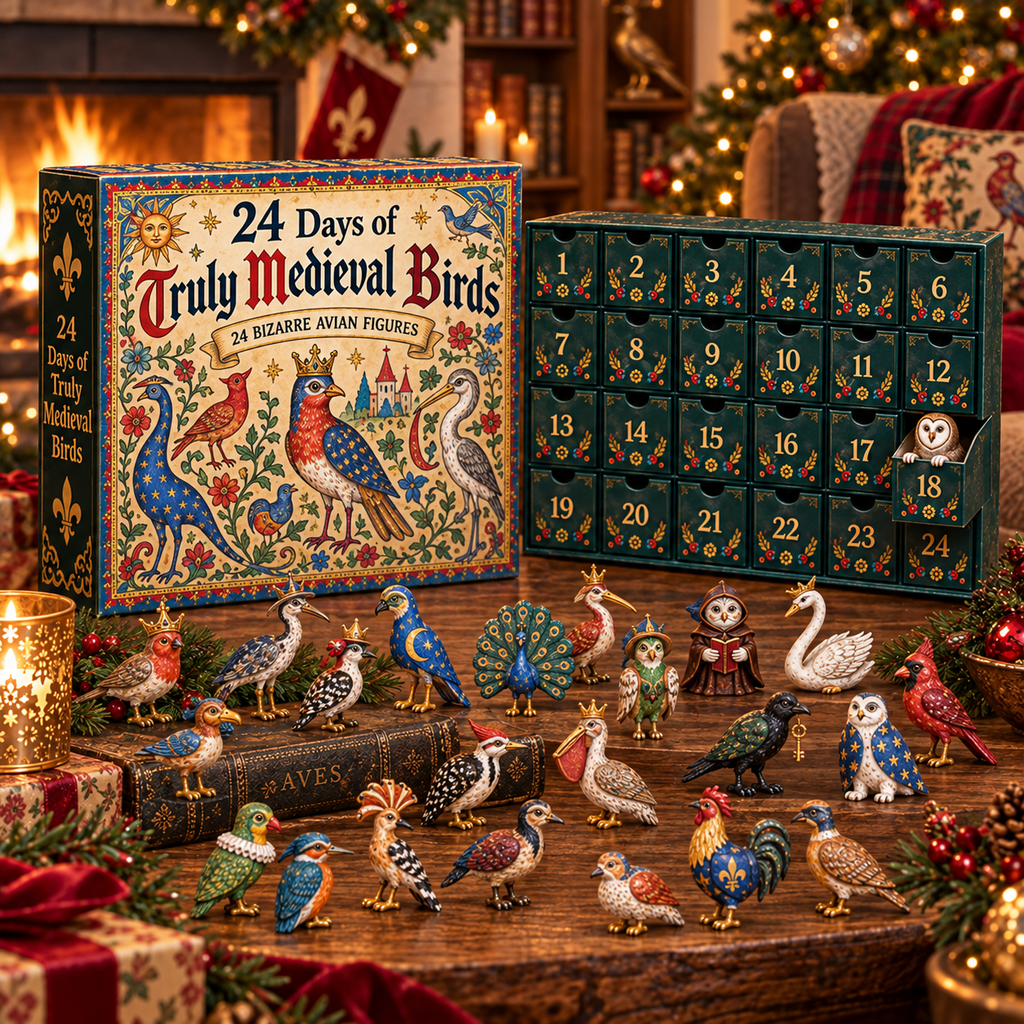 🐈🏰 OddKingdom – 24 Days of Ugly Medieval Cats Advent Calendar