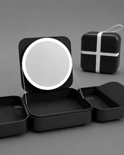 GlowCase – Travel Makeup Bag with Built-In LED Mirror