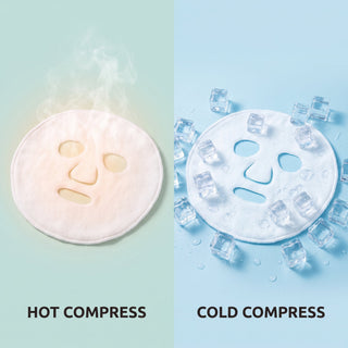 SteamVeil – Reusable Hot & Cold Facial Steam Towel for Home Spa Skin Care
