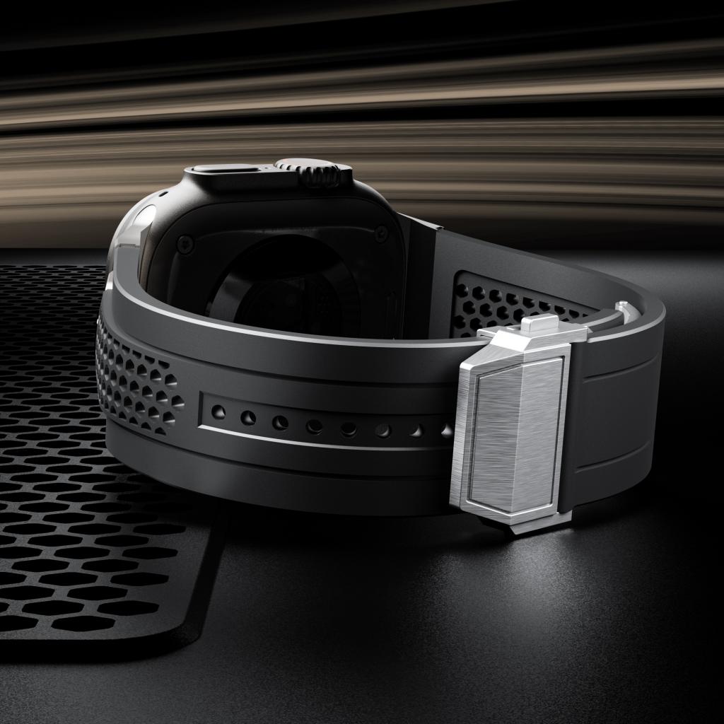 CyberFlex – Silicone Sport Band for Apple Watch