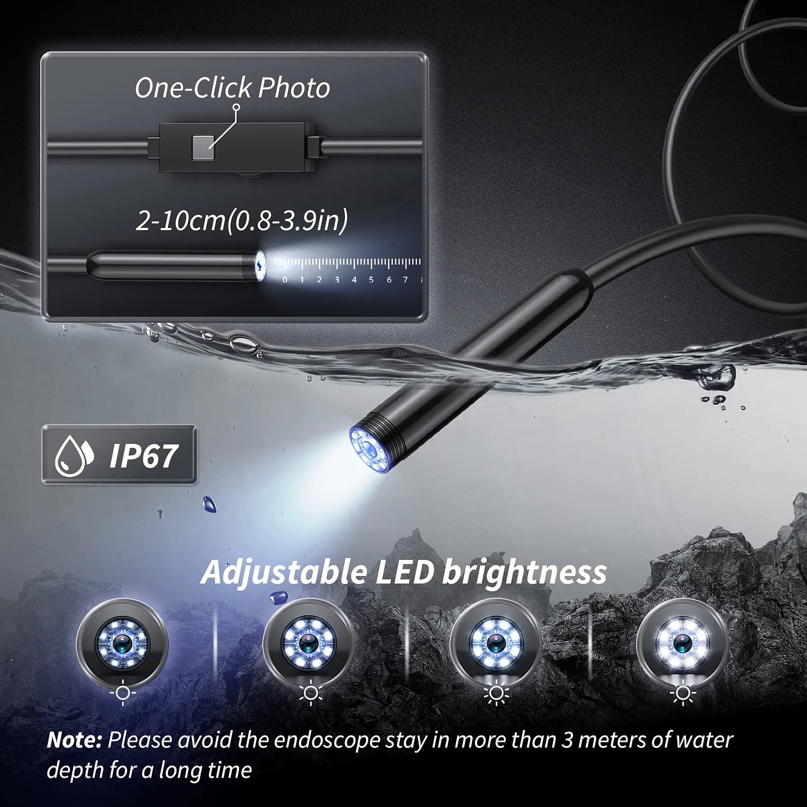 PeekPro – 🔥🔎 Plug-and-Play Endoscope Camera for Android Phones