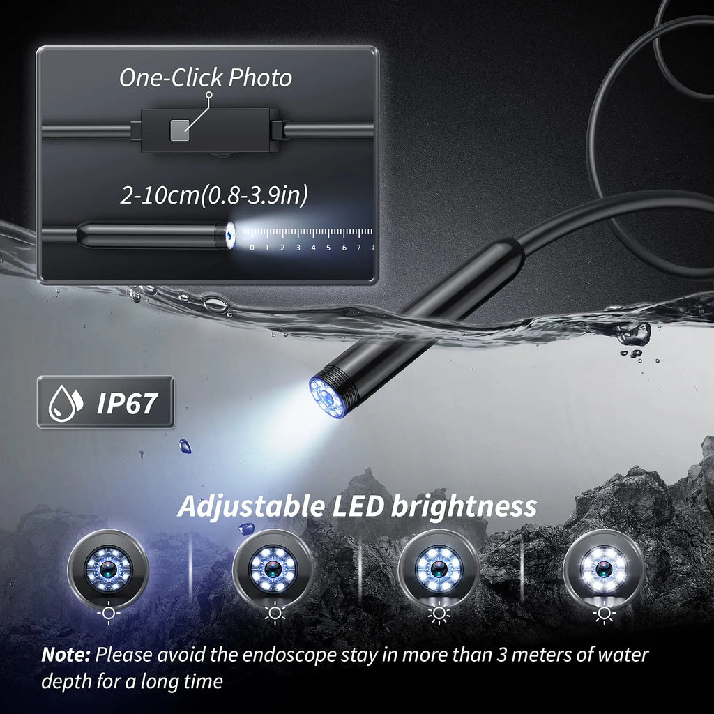 PeekPro – 🔥🔎 Plug-and-Play Endoscope Camera for Android Phones