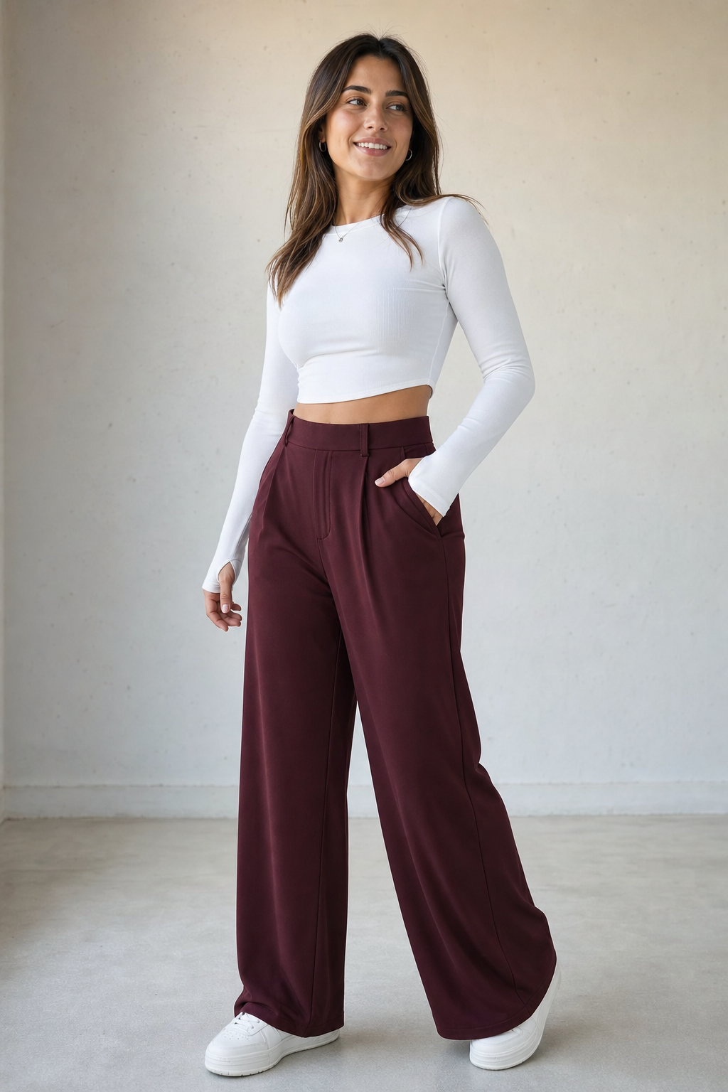 FlowEase – Women's Wide-Leg Pants