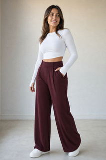 FlowEase – Women's Wide-Leg Pants