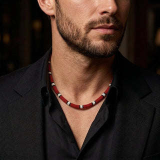 SerpentGleam – Reversible Statement Necklace