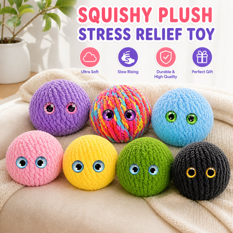 BubbleBuddy – 📦 Soft Handwoven Crochet Bubble Squishy Fidget Toy