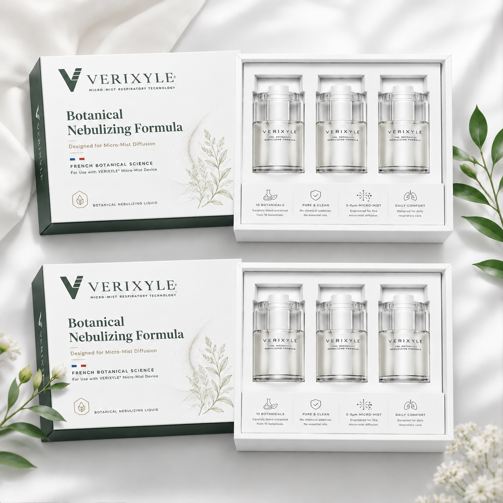 BreezeMist – Herbal Nasal Nebulizer Set for Allergy & Rhinitis Discomfort
