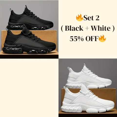 StrideCloud – 🔥🔥 Men’s Lightweight Breathable Low-Top Running Shoes