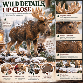 🌲MooseMoments – 24 Days of Moose, 24-Piece North Woods Christmas Collection