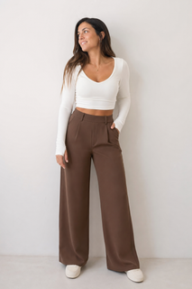 FlowEase – Women's Wide-Leg Pants