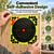 8x8 Inch Self-Adhesive Target Stickers  – Quick Peel & Stick Shooting Paper