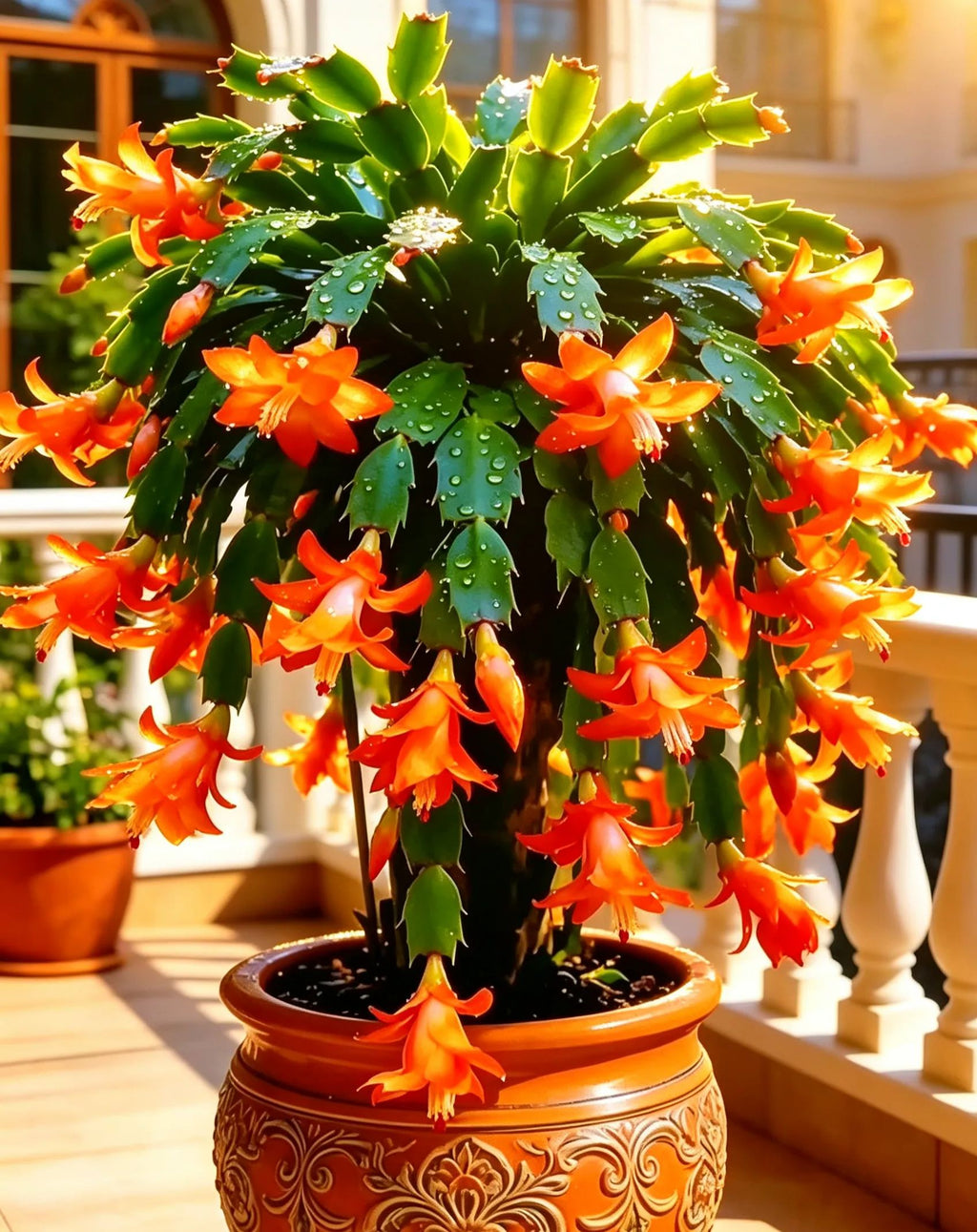 🦀CactusBloom – Mix Colors Schlumbergera Bulbs, Easy-Care Blooms in Every Shade, Even in Winter ❄️🌈