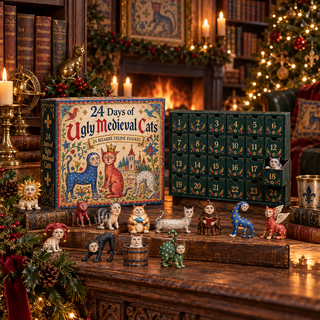 🐈🏰 OddKingdom – 24 Days of Ugly Medieval Cats Advent Calendar